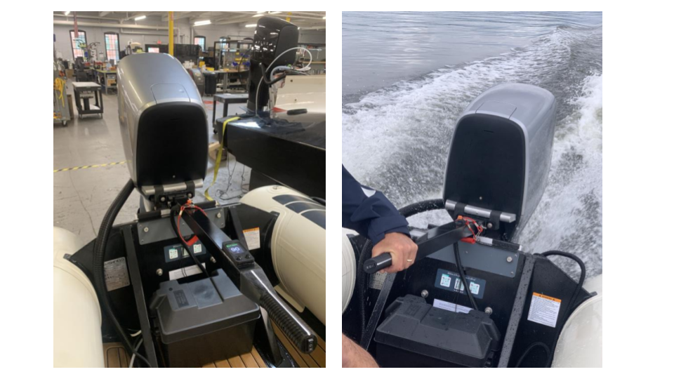Tiller steering MVP image three